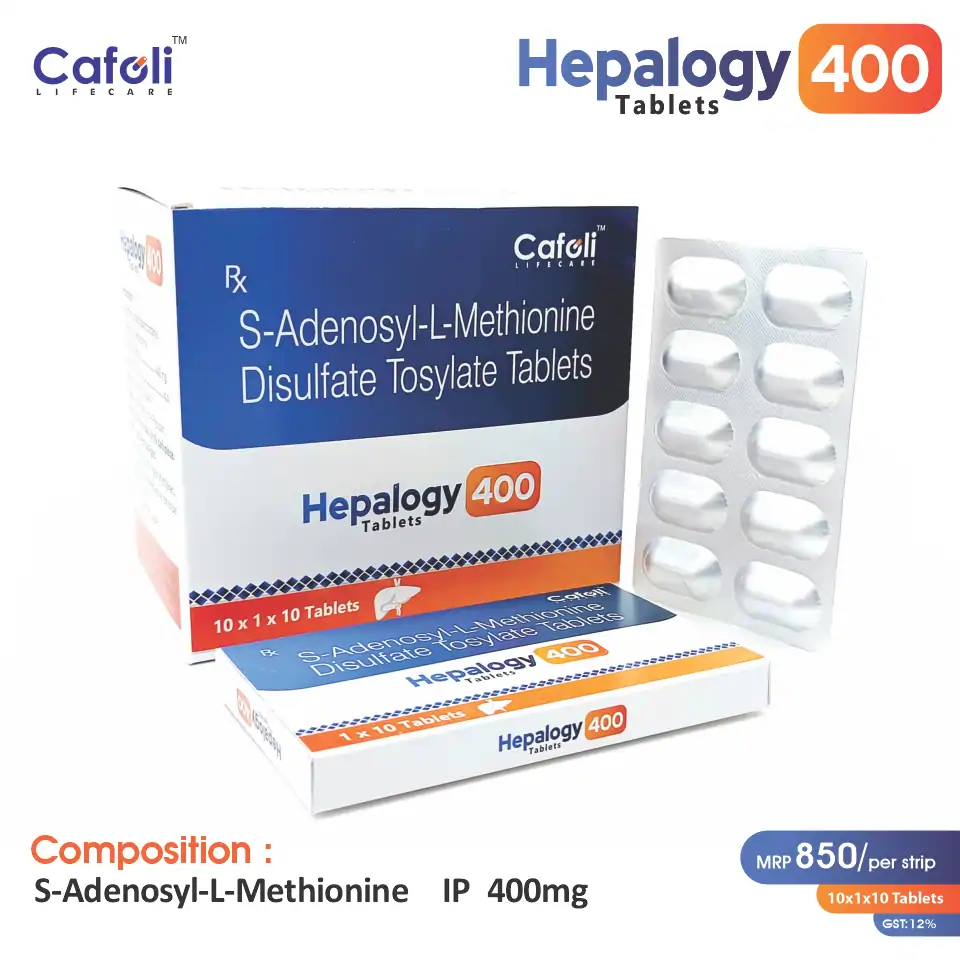S-adenosyl-L Methionine Tablet at the best price in PCD Pharma Franchise for Nutritional Supplement, Liver Health and Mood Support.